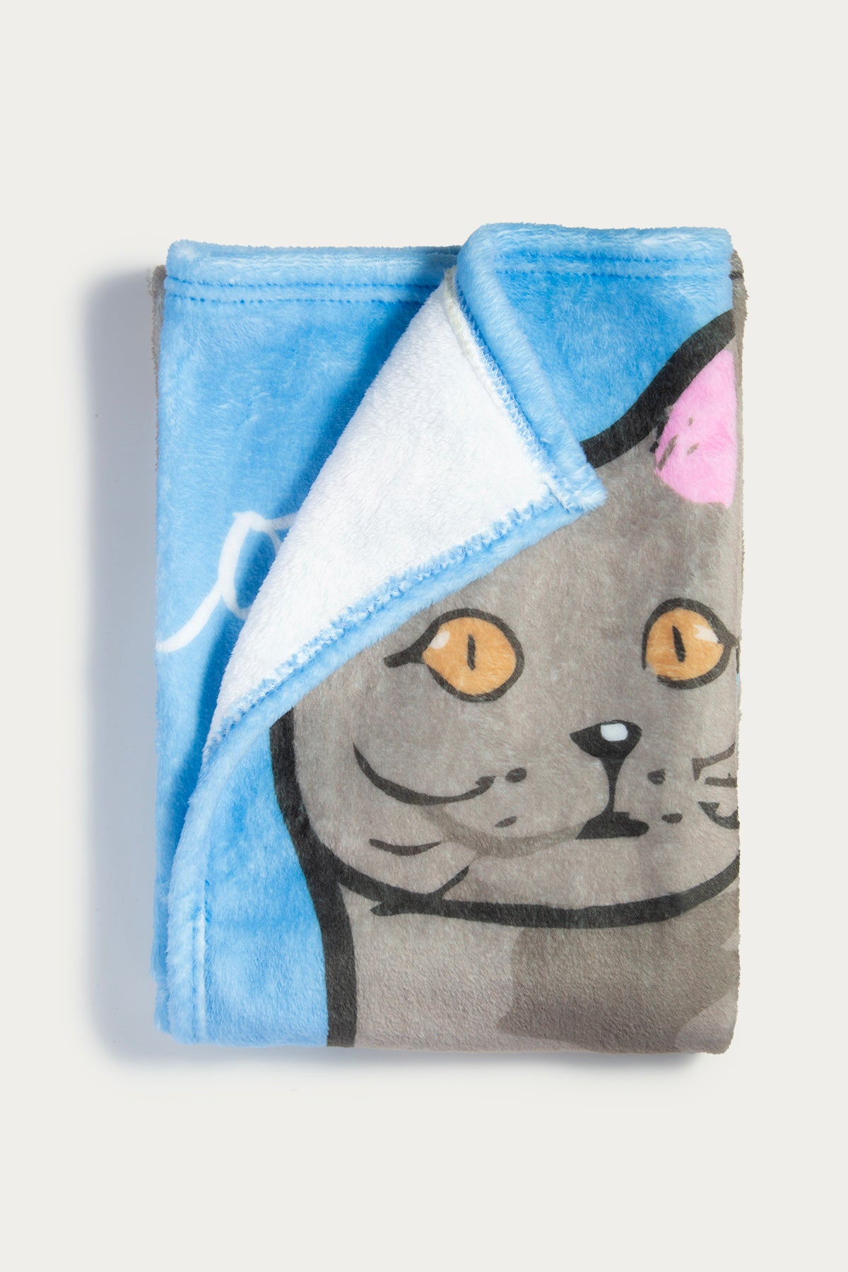 Custom Pet Graphic Blanket | Personalized Dog or Cat Portrait on Plush or Sherpa Fleece