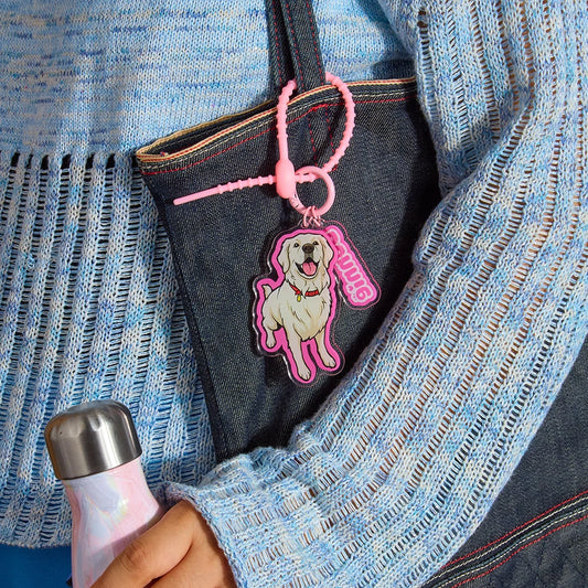 Custom Pet Shape Acrylic Keychain
