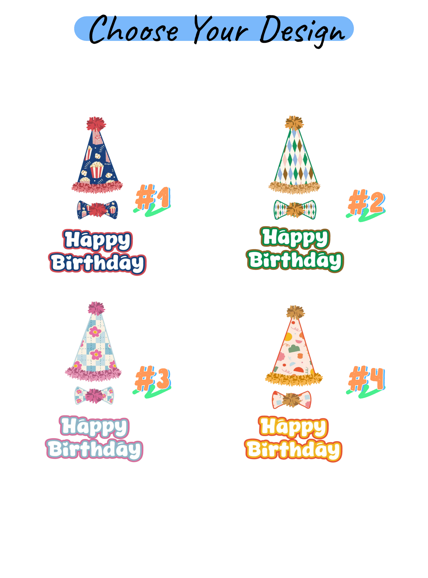 Custom Pet Birthday Magnet Gift | Personalized Dog or Cat Photo with Party Hat | Cute Fridge Decor for Pet Lovers
