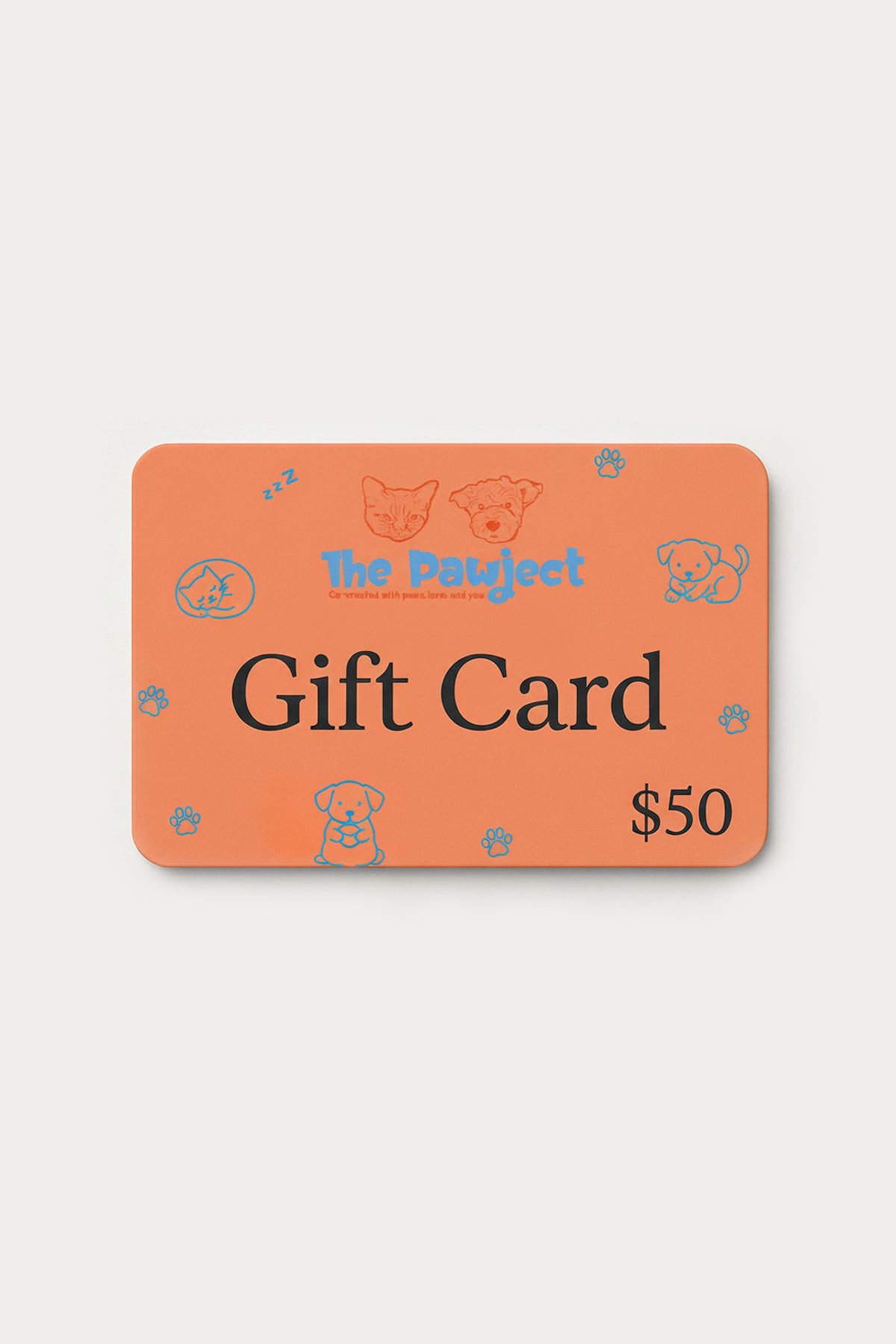 The Pawject Gift Card