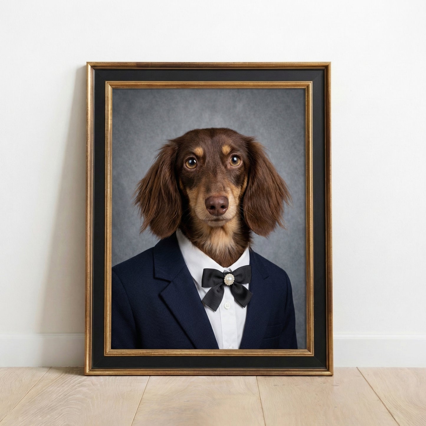 The Senior Portrait Series: Custom Yearbook Pet Portrait