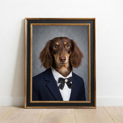 The Senior Portrait Series: Custom Yearbook Pet Portrait