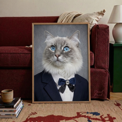 The Senior Portrait Series: Custom Yearbook Pet Portrait