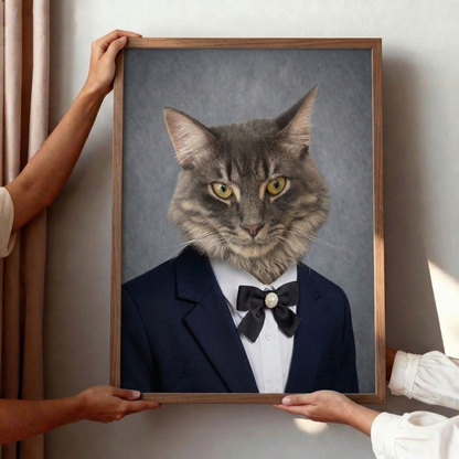 The Senior Portrait Series: Custom Yearbook Pet Portrait