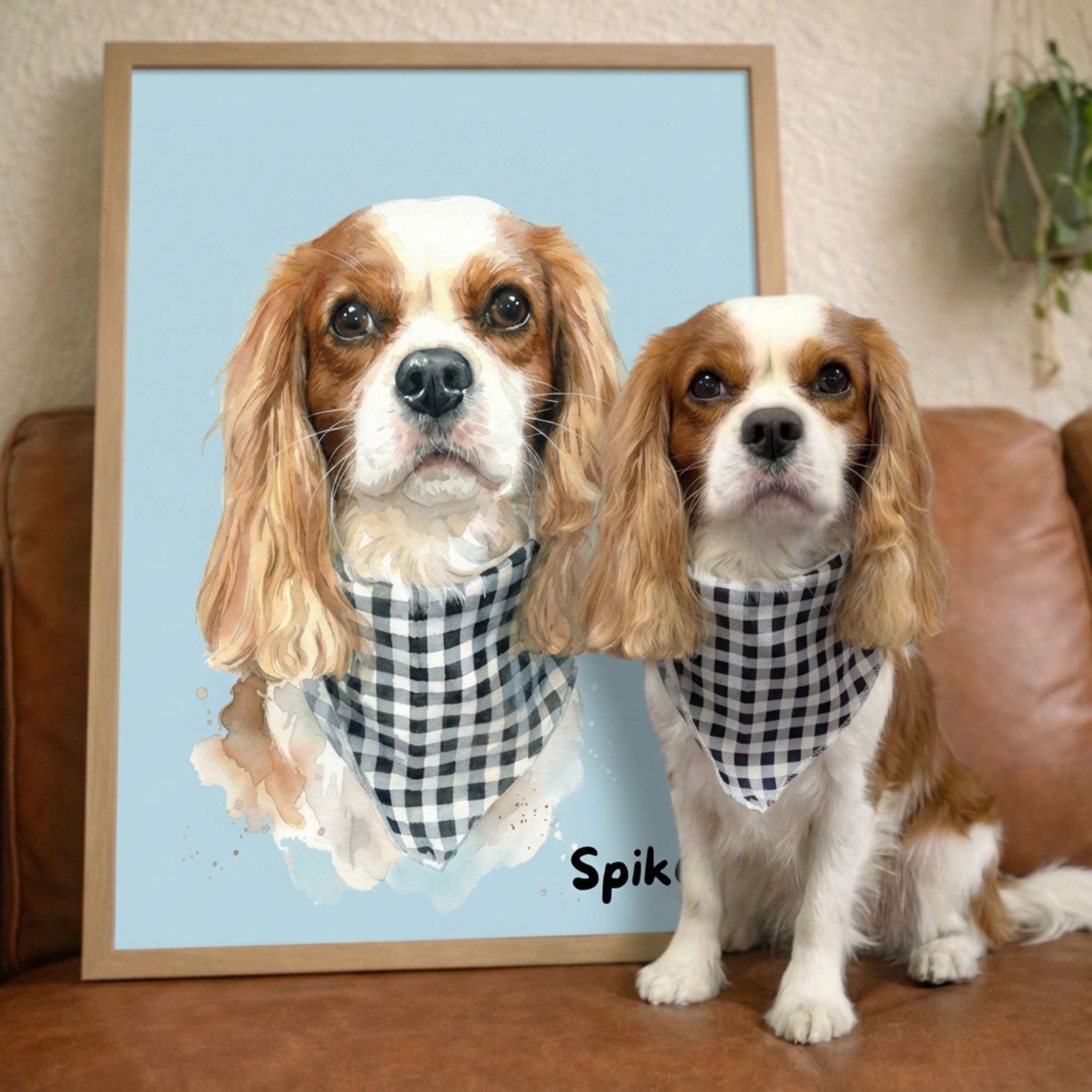 Custom Pet Watercolor Portrait