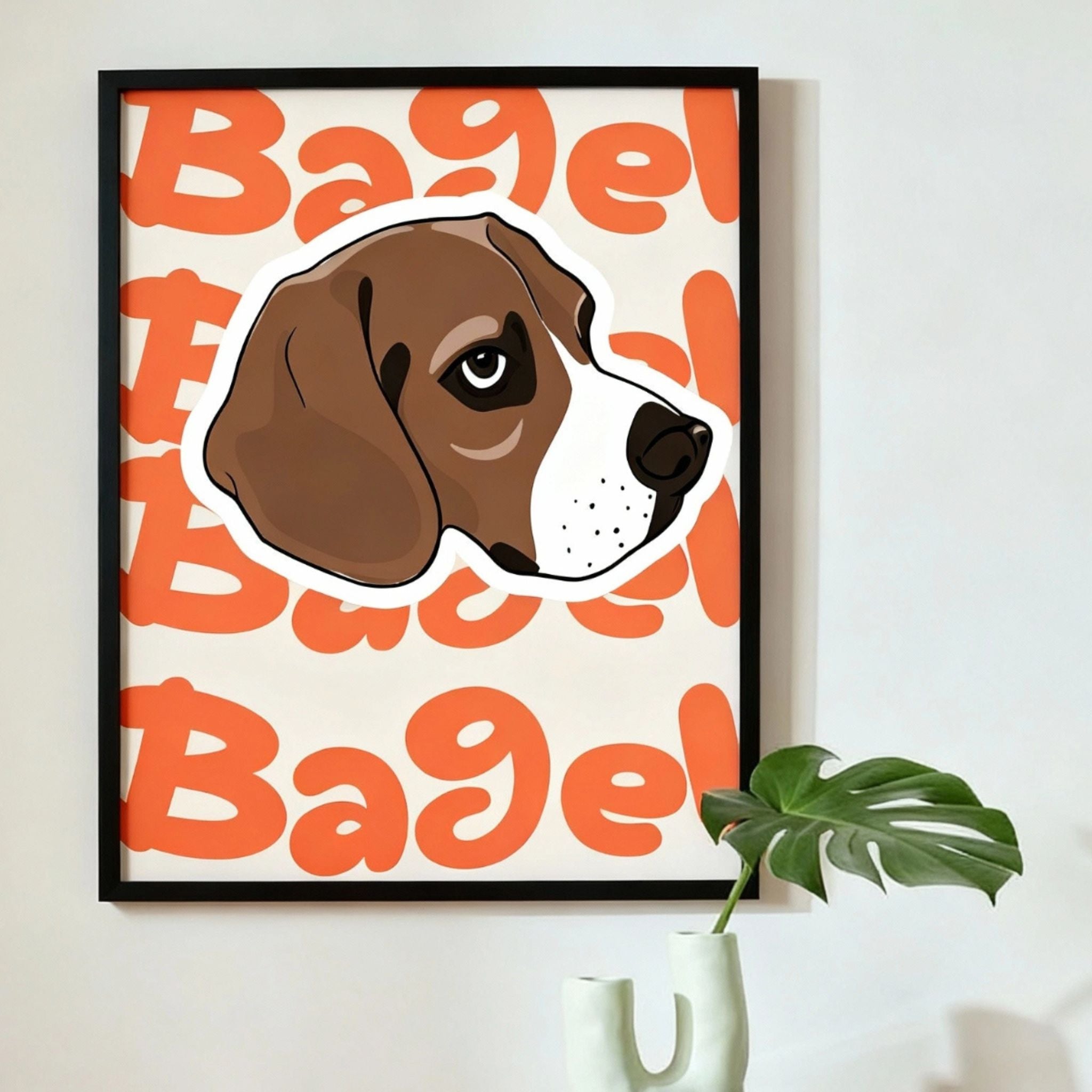 Custom Pet Name Portrait