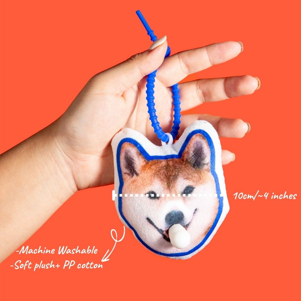 Custom Pet Bubble Keychain