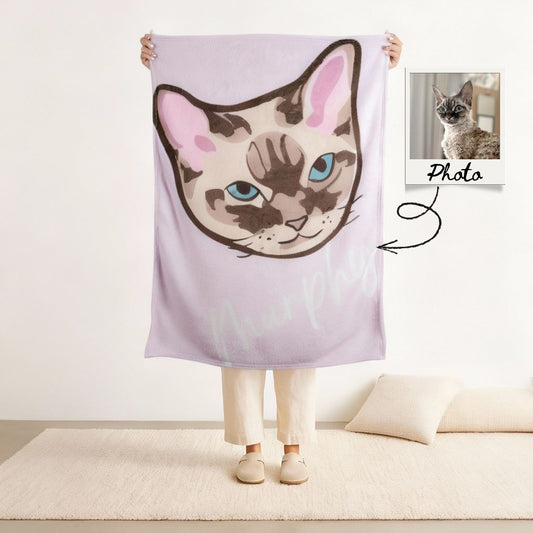 Custom Pet Graphic Blanket