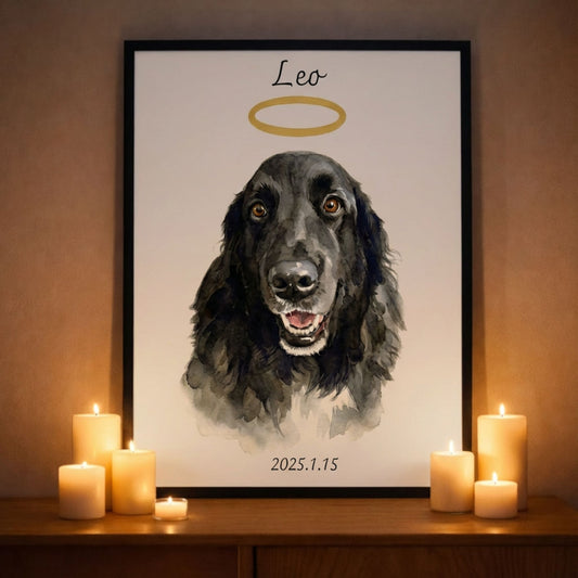 Custom Pet Memorial Portrait