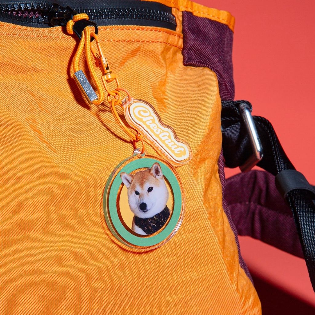 Custom Round Pet Photo Keychain