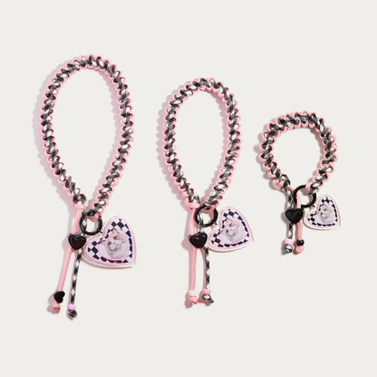 Custom Pet ID Tag with Name | Heart-Shaped