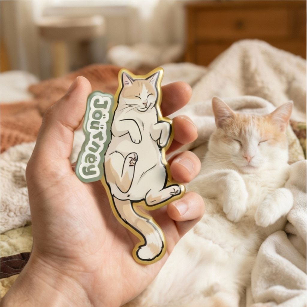 Custom Pet Shape Acrylic Fridge Magnet