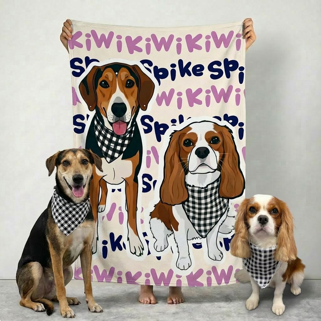 Custom Pet Name Blanket