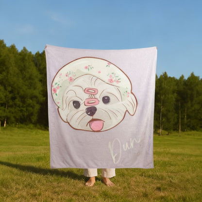 Custom Pet Graphic Blanket