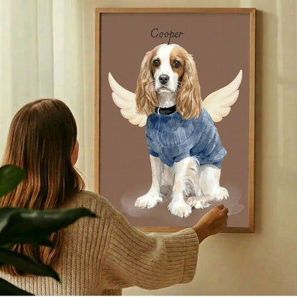 Custom Pet Memorial Portrait