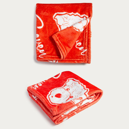 Custom Pet Line Art Blanket