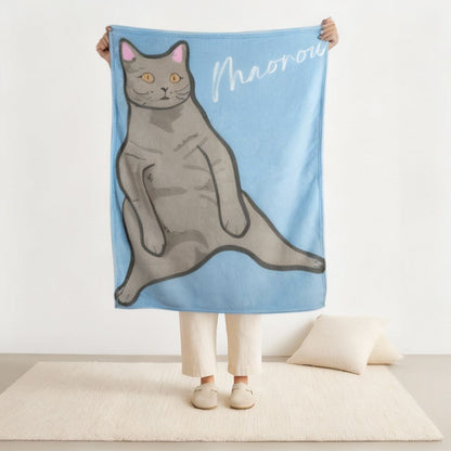 Custom Pet Graphic Blanket