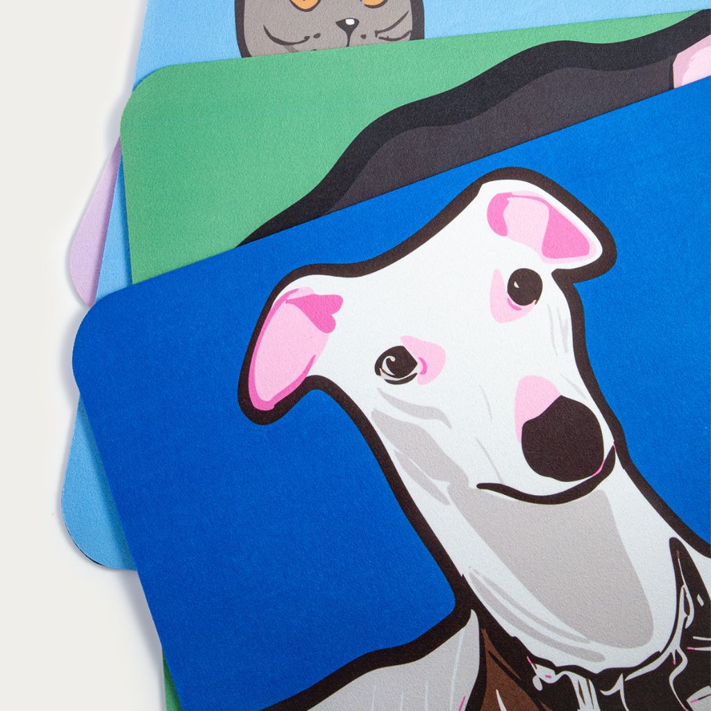 Custom Pet Graphic Diatomite Bath Mat