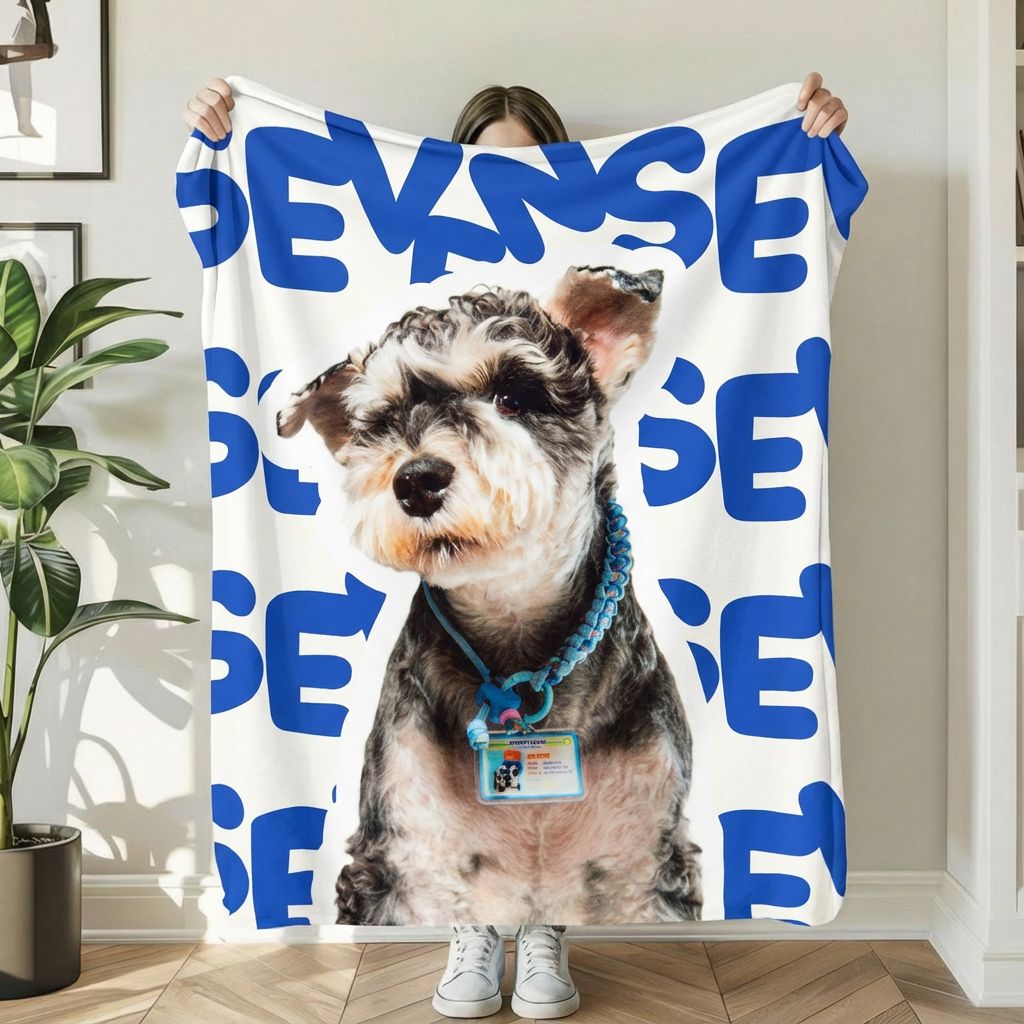 Custom Pet Name Blanket