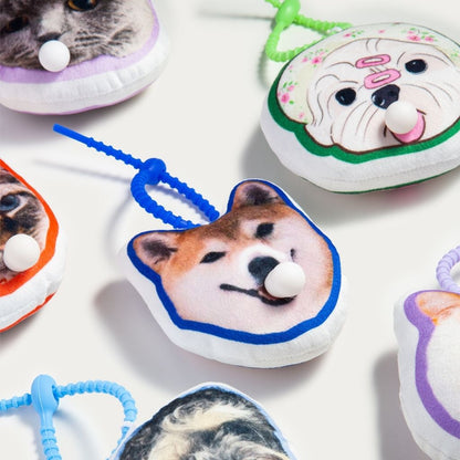 Custom Pet Bubble Keychain