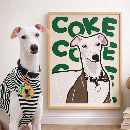 Custom Pet Name Portrait