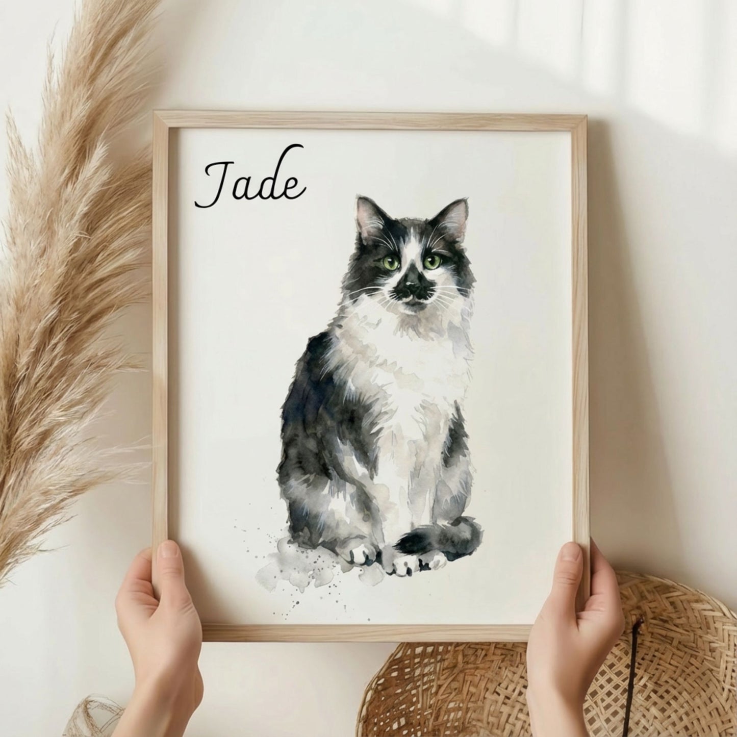 Custom Pet Watercolor Portrait