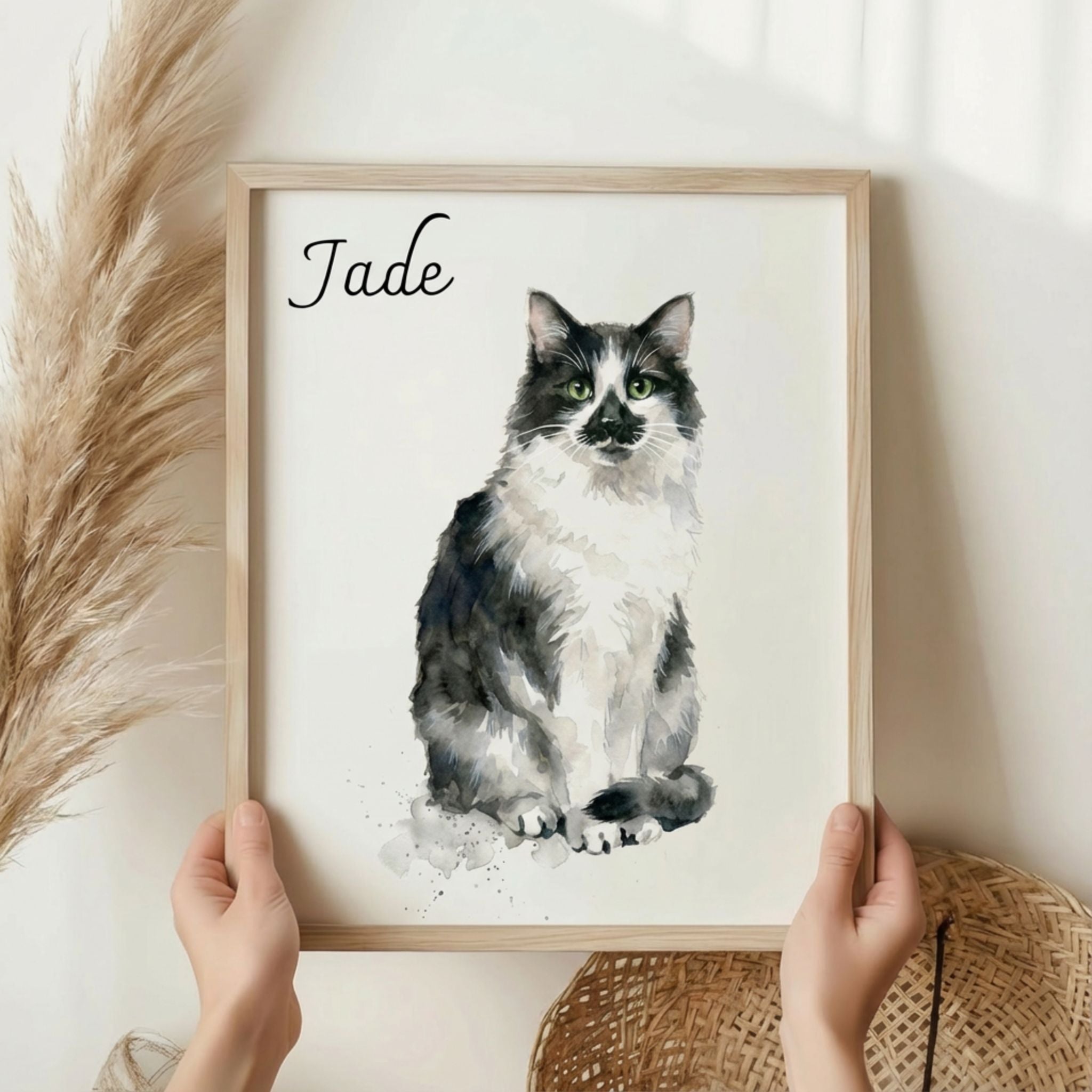 Custom Pet Watercolor Portrait