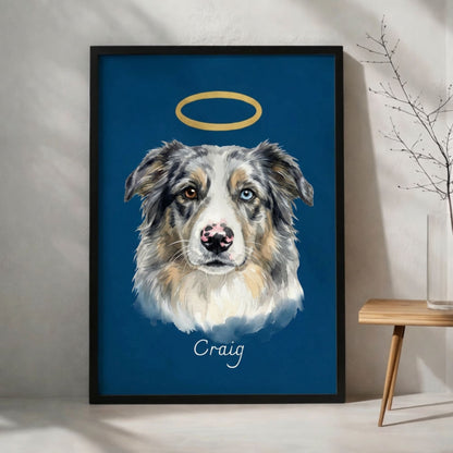 Custom Pet Memorial Portrait