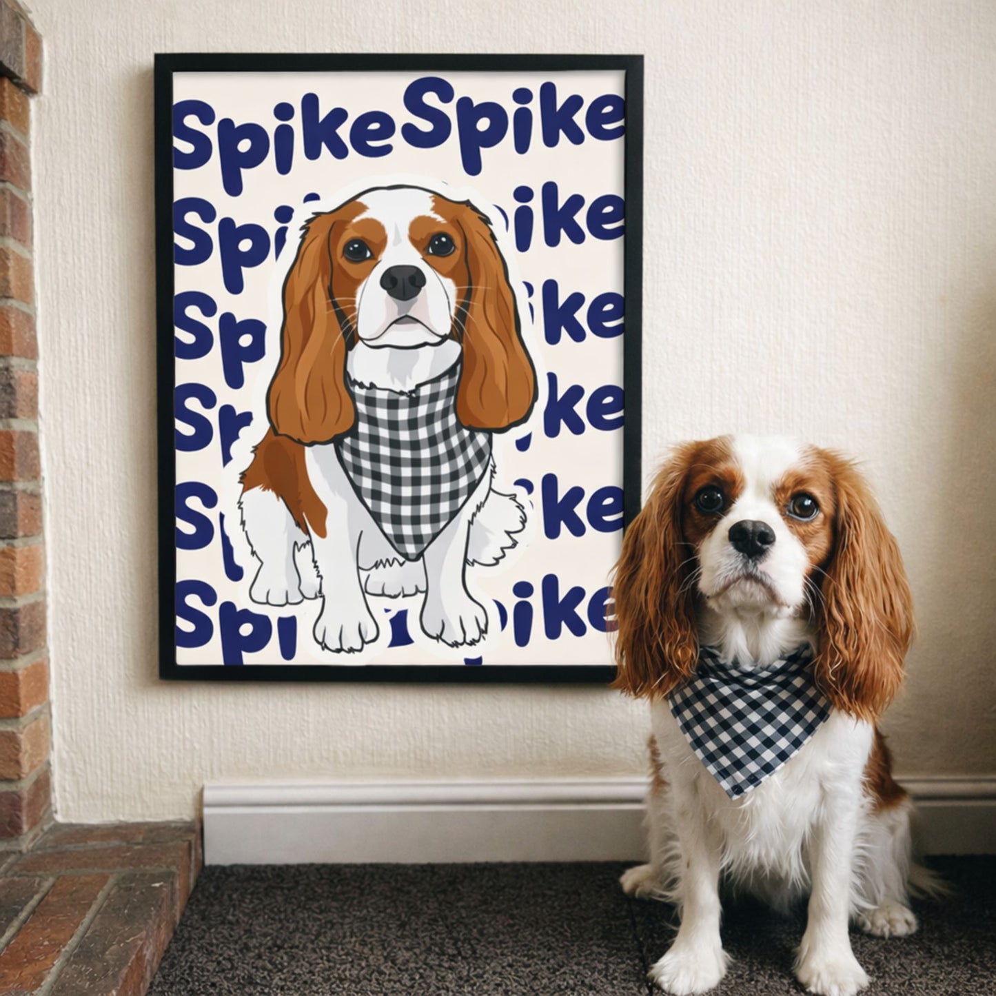 Custom Pet Name Portrait