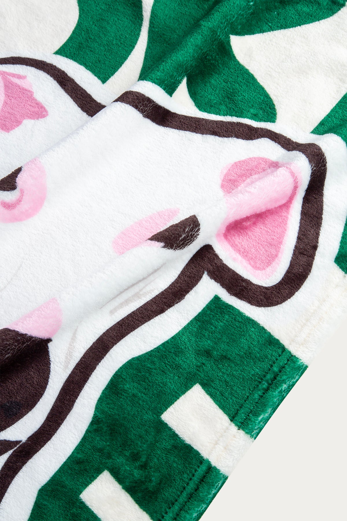 Close-up of socks with flamingo design on a white background