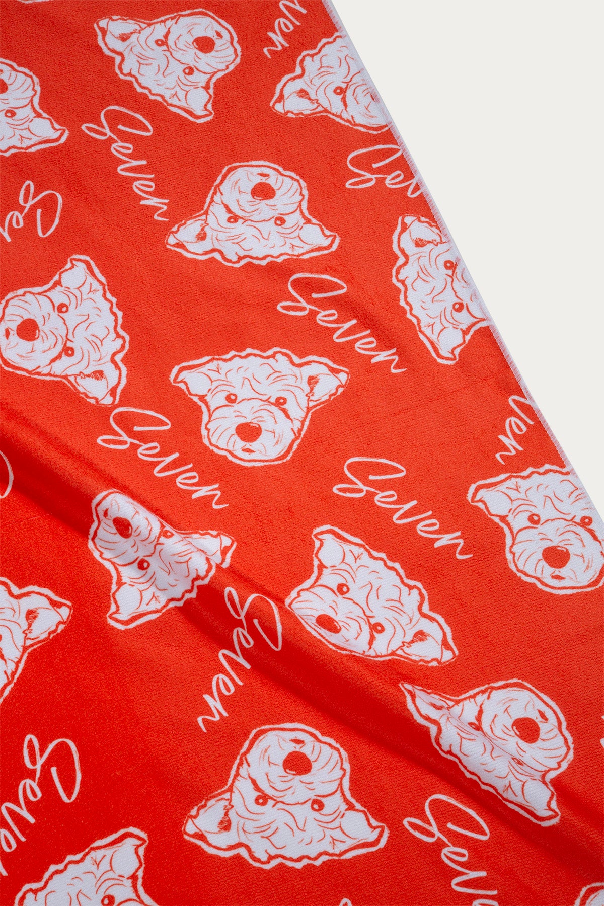 Custom Pet Line Art Beach Towel | Personalized Microfiber Towel for Beach, Home & Gifts