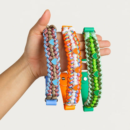 Bespeak Paracord Braided Custom-Fit Pet Collar
