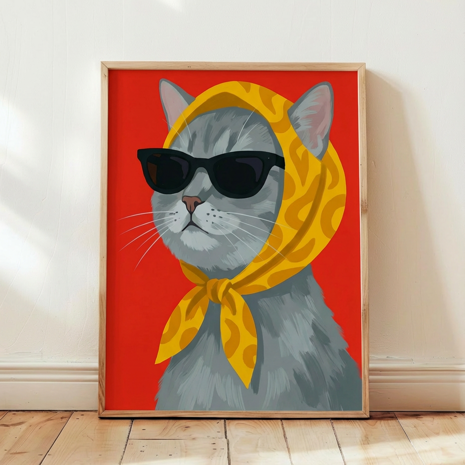 Custom Street Style Pet Portrait