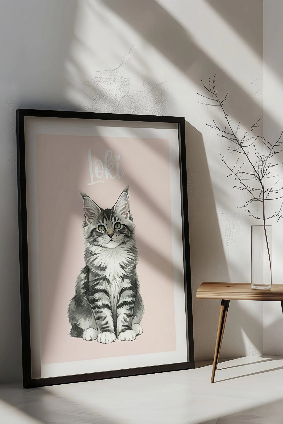 Custom Pet Watercolor Portrait | The Pawject Personalized Artwork