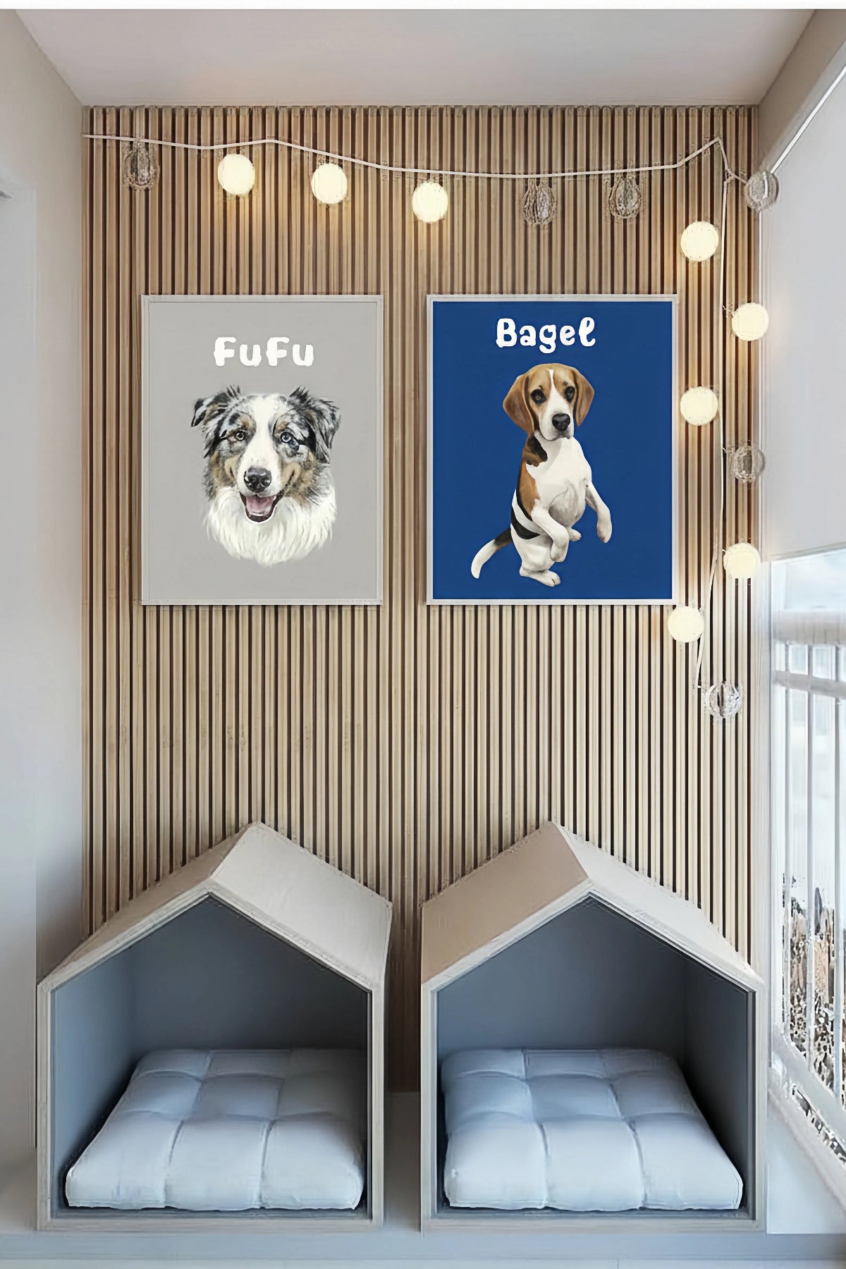 Custom Pet Watercolor Portrait | The Pawject Personalized Artwork
