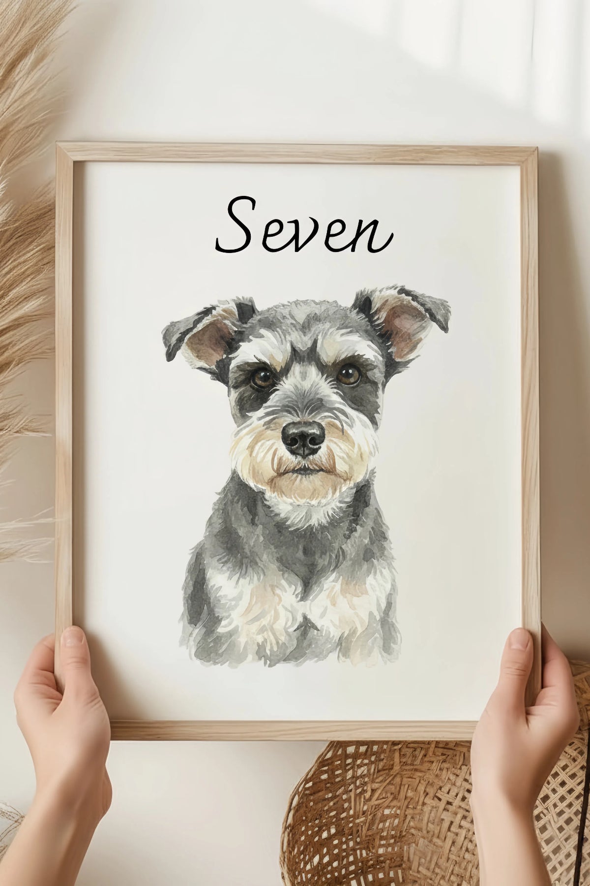 Custom Pet Watercolor Portrait | The Pawject Personalized Artwork