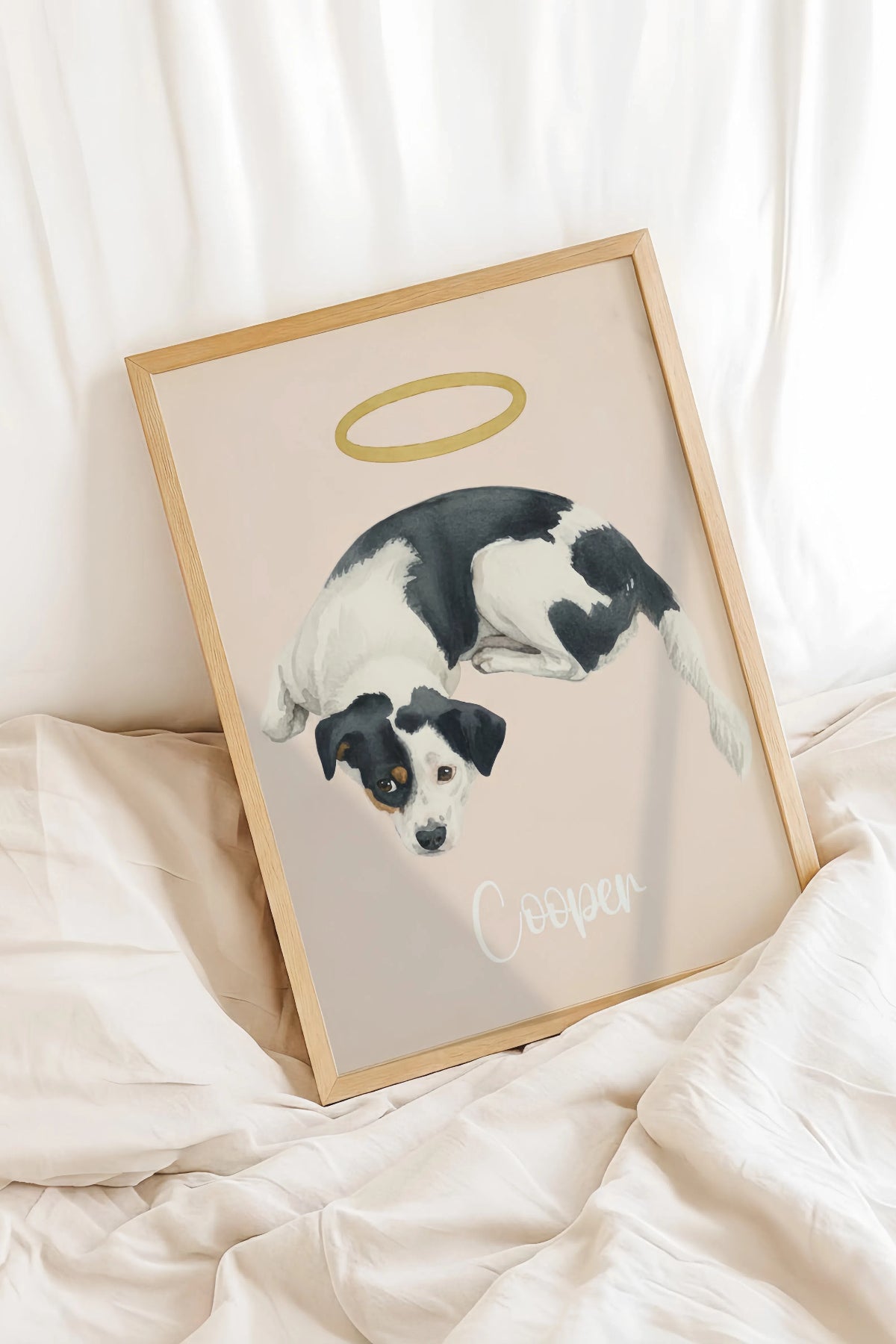 Custom Pet Memorial Portrait | The Pawject Tribute Artwork
