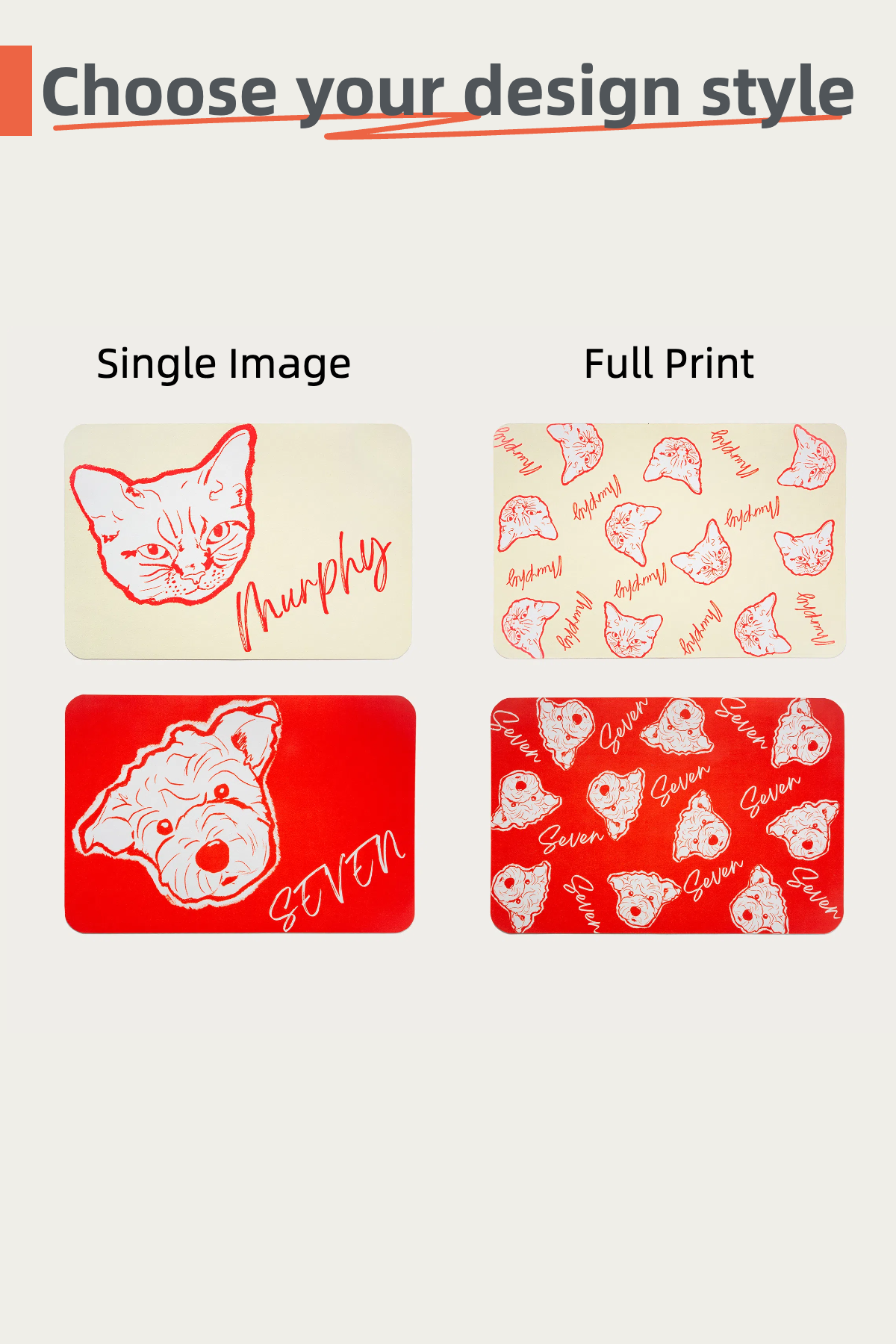 Custom Pet Diatomite Bath Mat | Personalized Cat & Dog Design  | Non-Slip & Quick-Dry