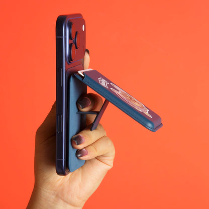 Custom Pet Portrait MagSafe Wallet & Phone Stand