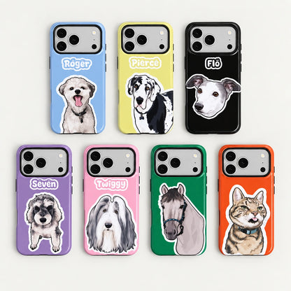 Custom Pet Portrait Phone Case