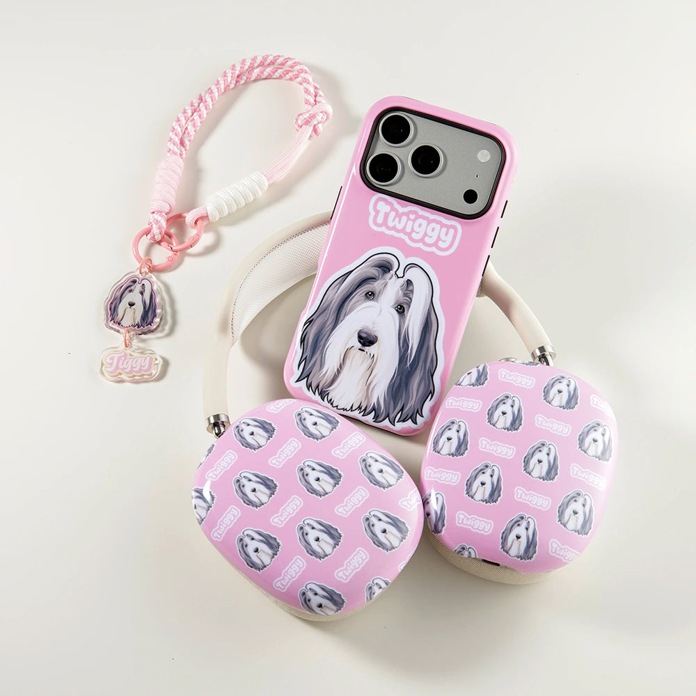 Custom Pet Portrait AirPods Max Case
