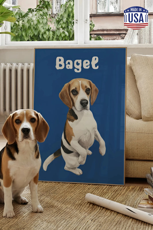 Custom Pet Watercolor Portrait