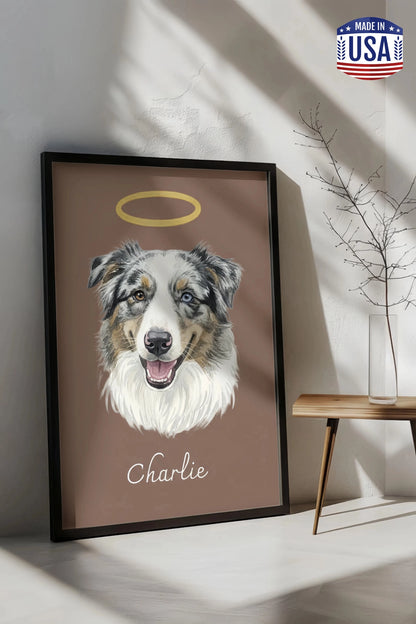 Custom Pet Memorial Portrait
