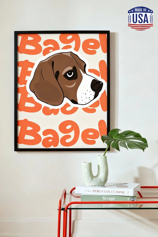 Custom Pet Name Portrait