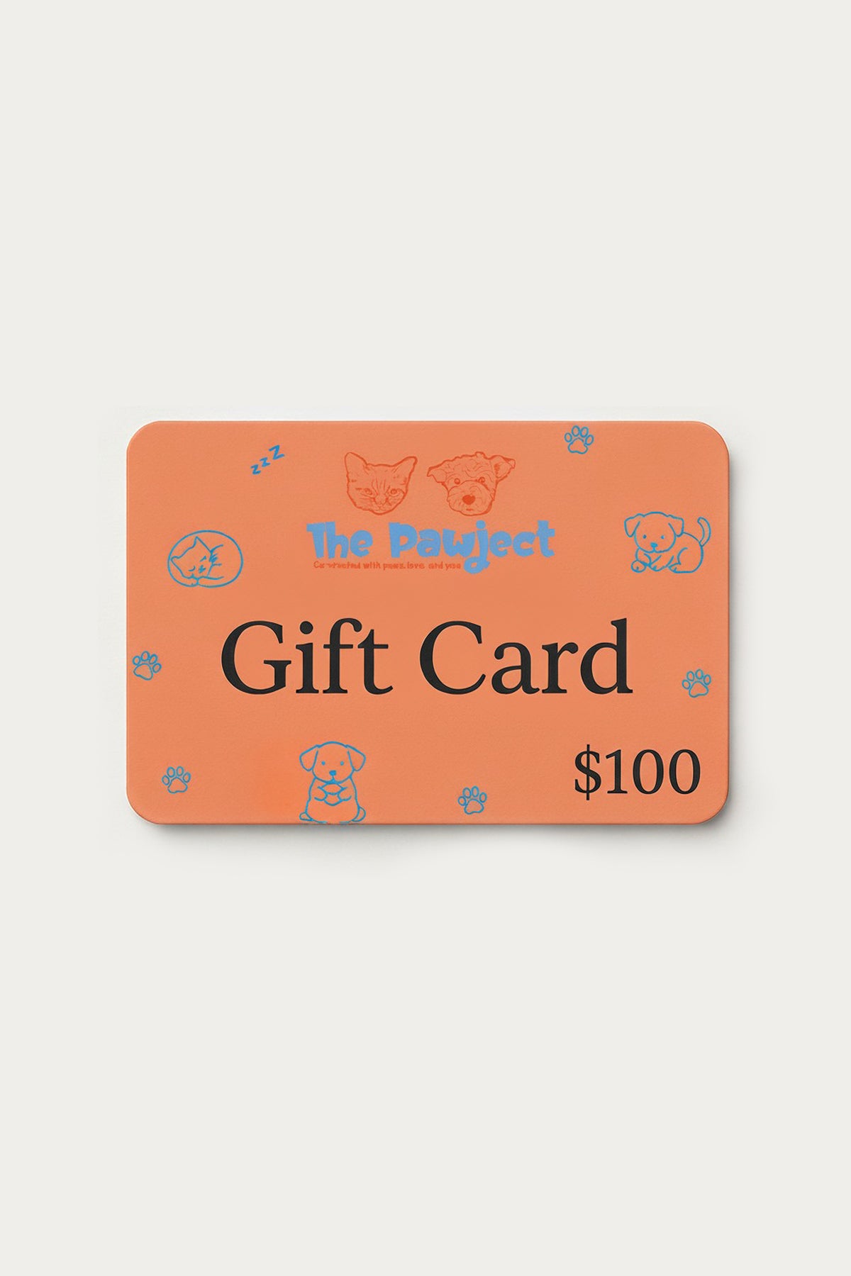 The Pawject Gift Card