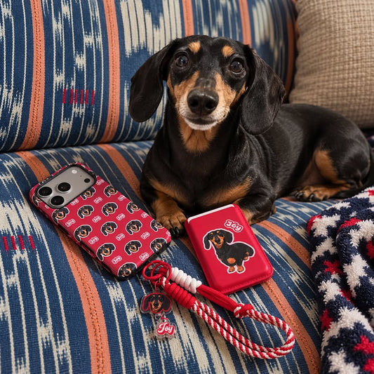 Custom Pet Portrait MagSafe Wallet/Card Holder & Phone Stand