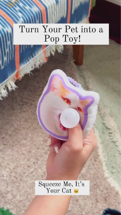 Custom Pet Bubble Keychain