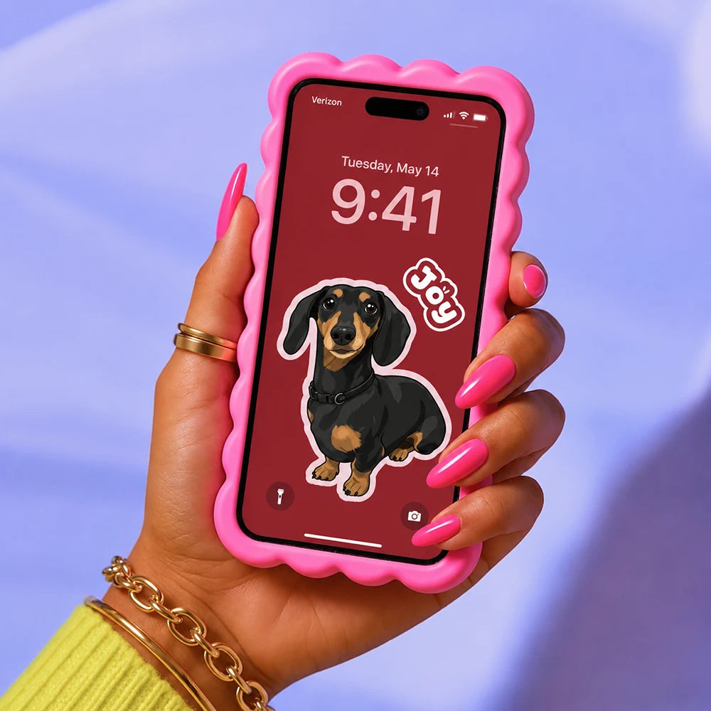 Custom Pet Portrait Digital Wallpaper