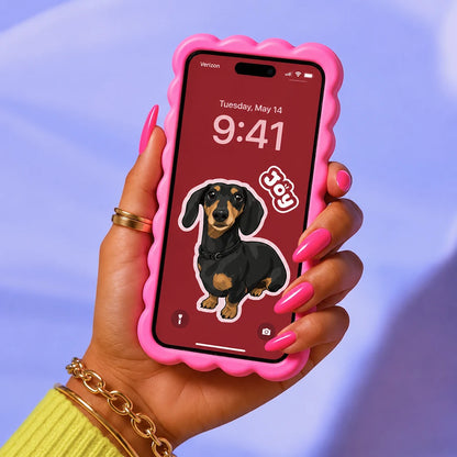 Custom Pet Portrait Digital Wallpaper